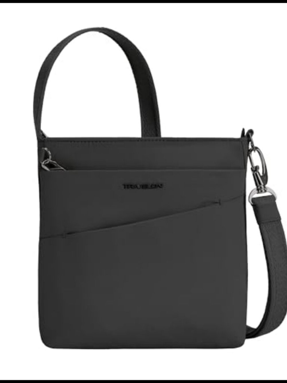 Anti-Theft Roam Small Crossbody Nylon RFID Locking Slash Resistant Bag